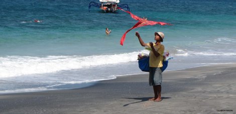 Kite @White Sand Beach bali