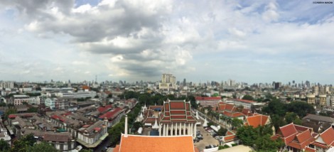 Vista dal Golden Mount, Bangkok Cabiria Magni